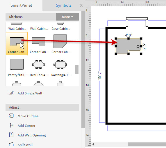 How To Draw A Floor Plan With SmartDraw - Create Floor Plans With ...