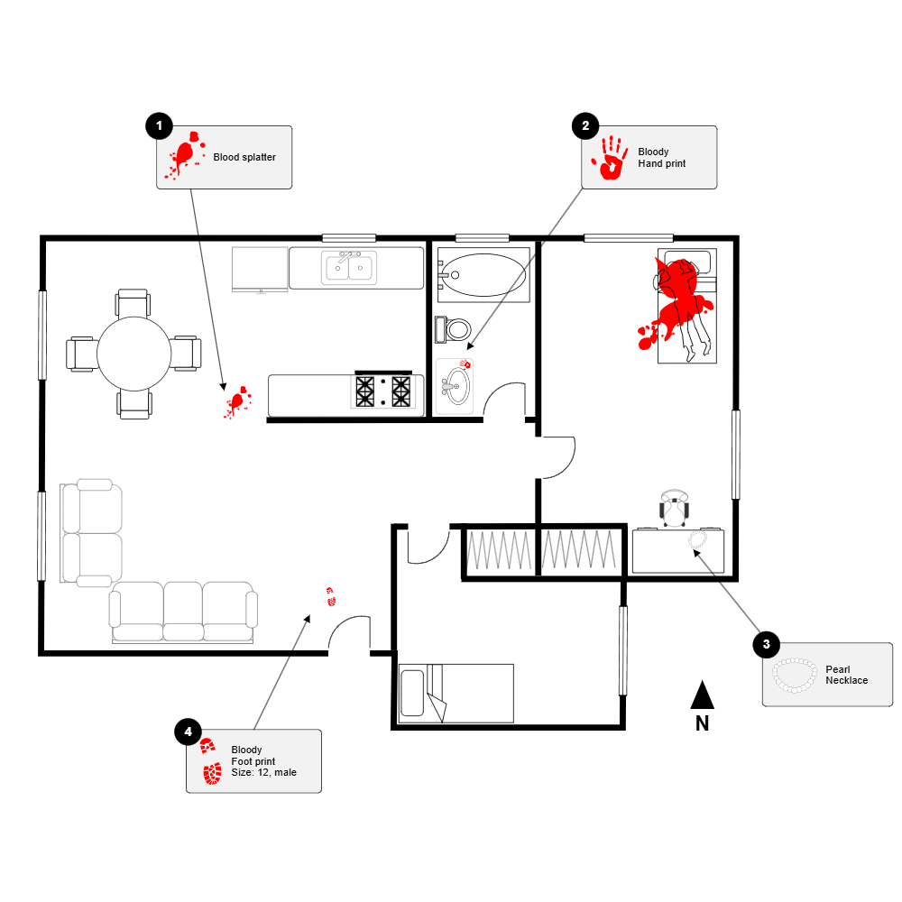 Example Image: Crime Scene Example