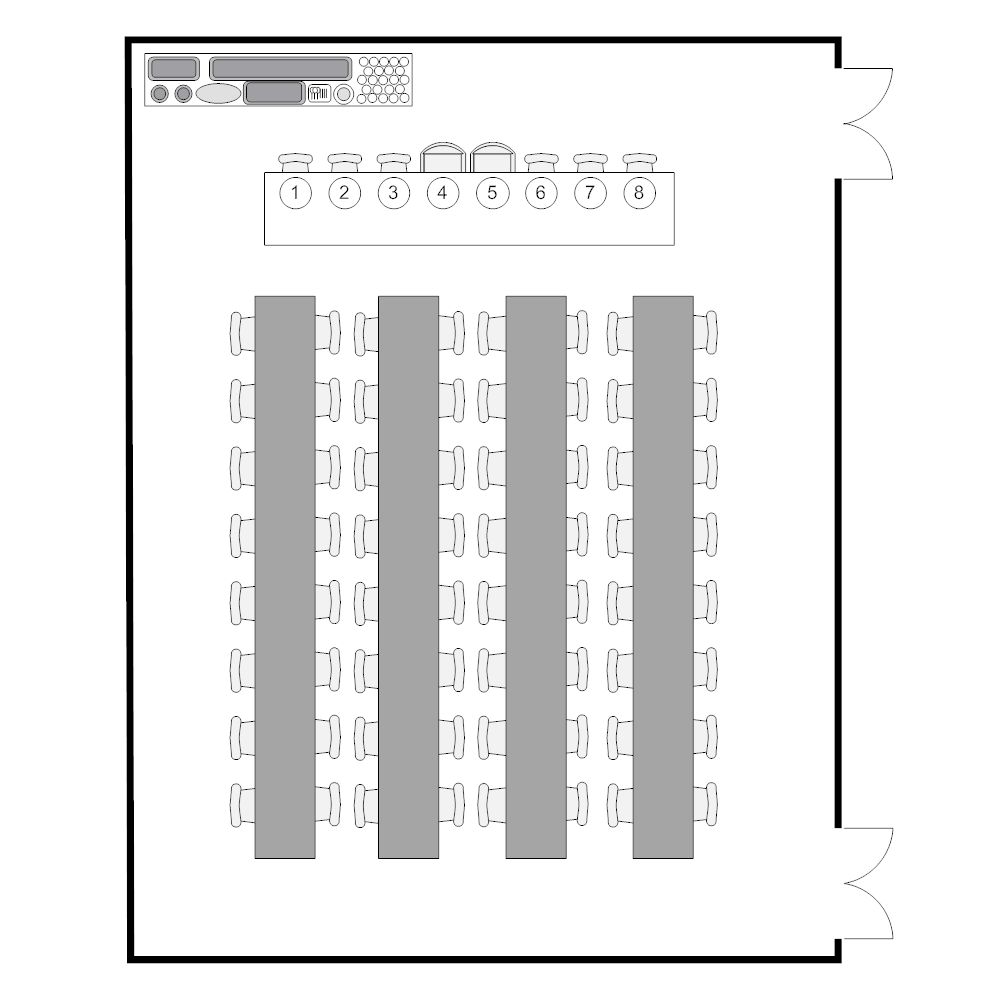 Example Image: Banquet Room Plan