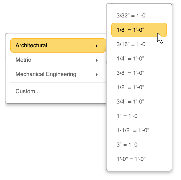 Precision Drawing Scale