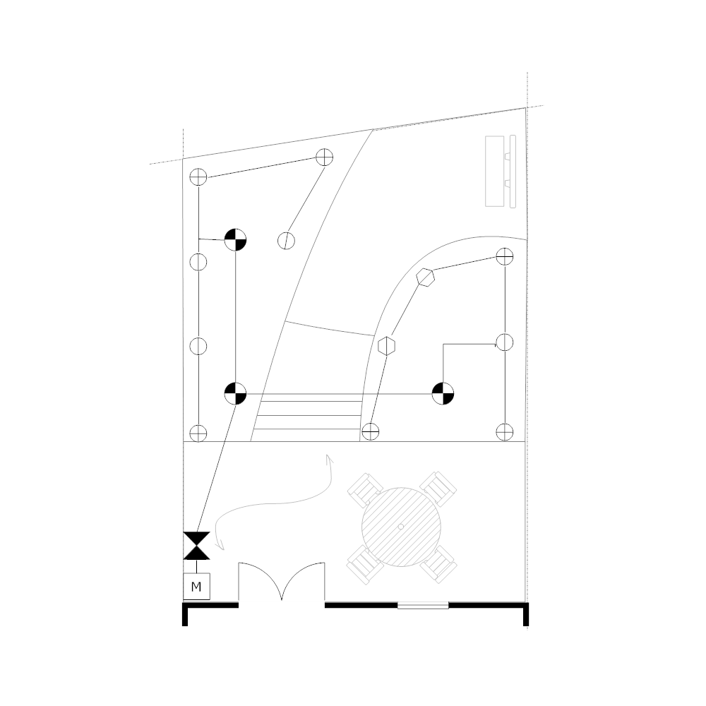 Example Image: Irrigation Plan - Backyard