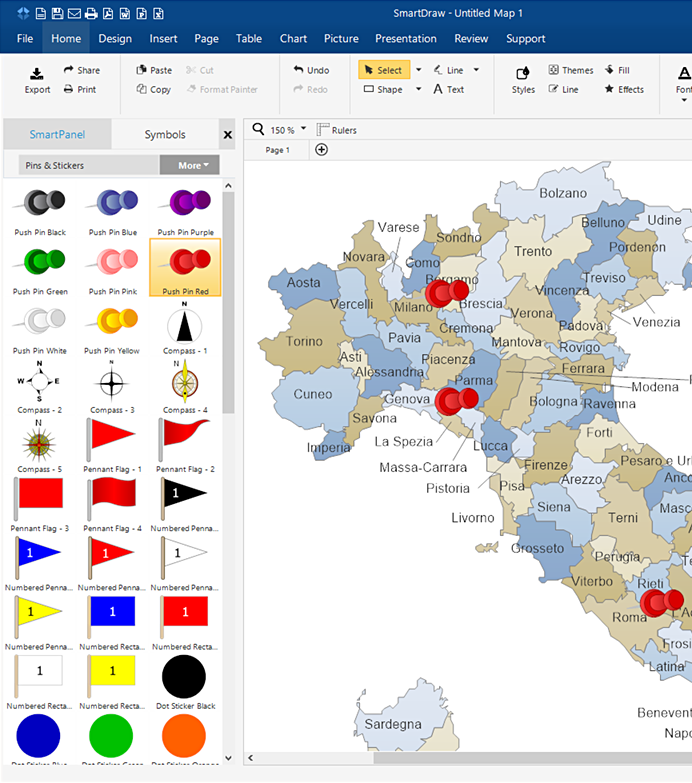 Map That Can Be Drawn On Map - How To Create A Map, See Examples, Read Tutorial