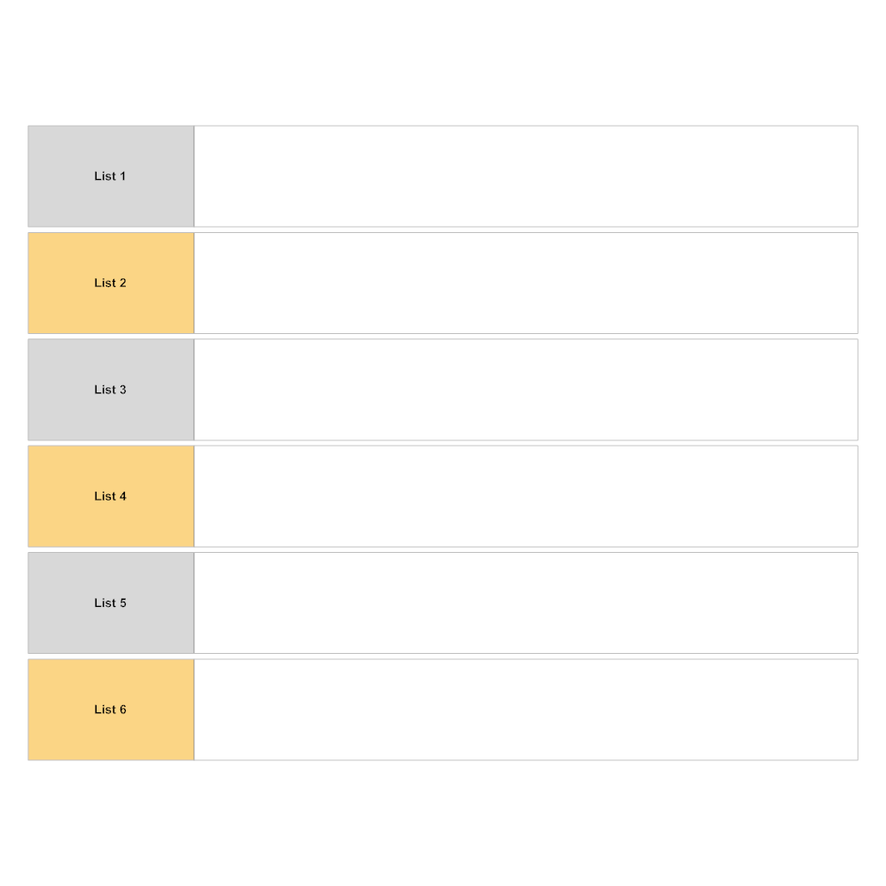 Example Image: List Infographic - 2