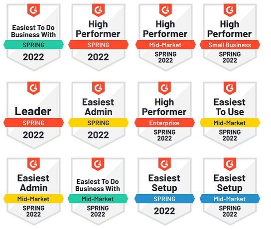 G2 Spring 2022 Awards