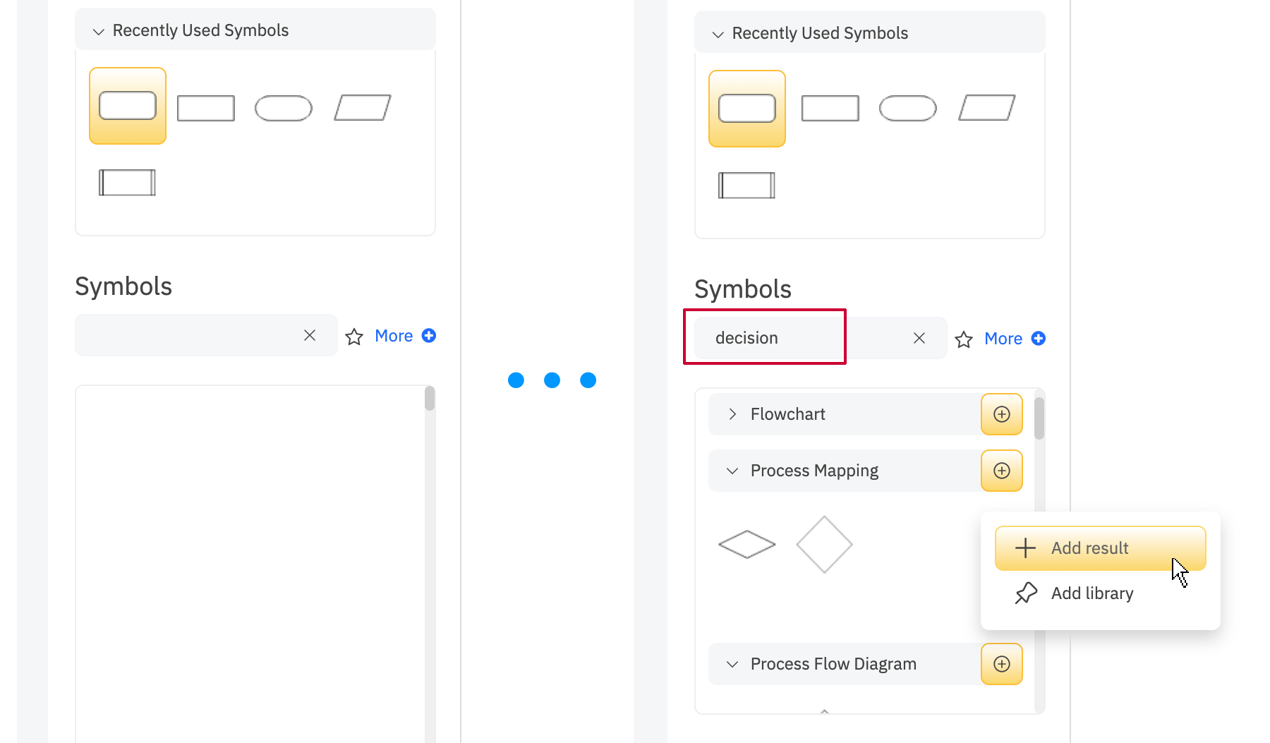 Symbol search SmartPanel